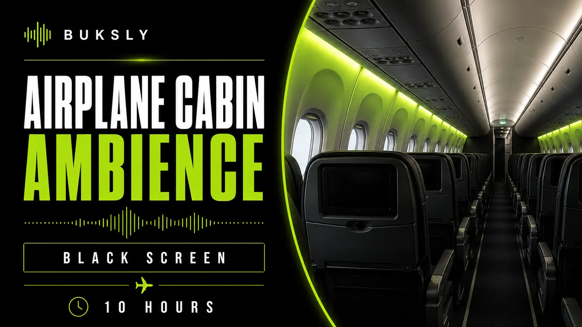 Airplane Cabin Ambience ambient cover for sleep