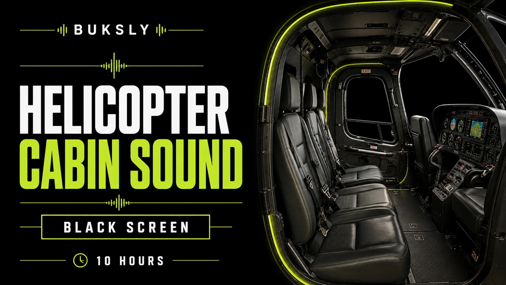 Helicopter Cabin Sound ambient cover for meditation