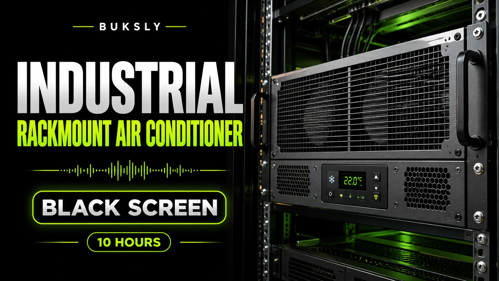 Industrial Rackmount Air Conditioner ambient cover for anxiety relief