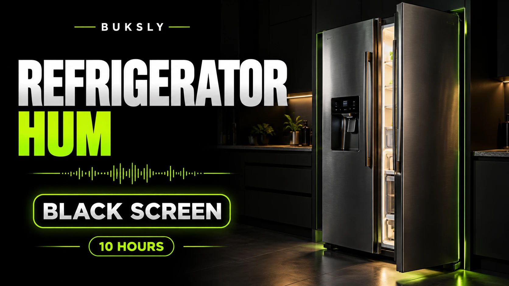 Refrigerator Hum ambient cover for anxiety relief