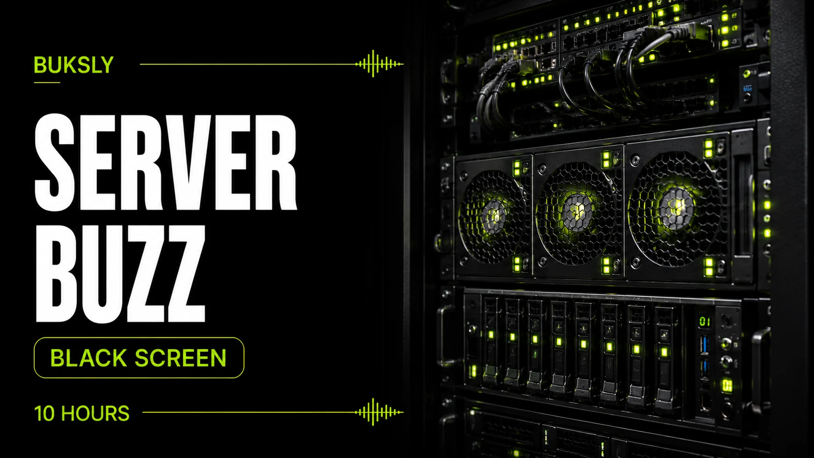 Server Buzz ambient cover for studying