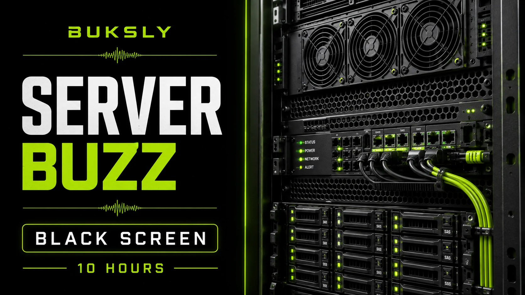 Server Room Hum ambient cover for focus