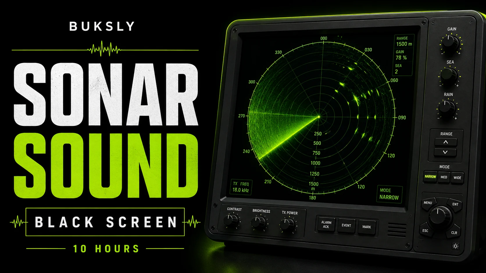 Sonar ambient cover for focus