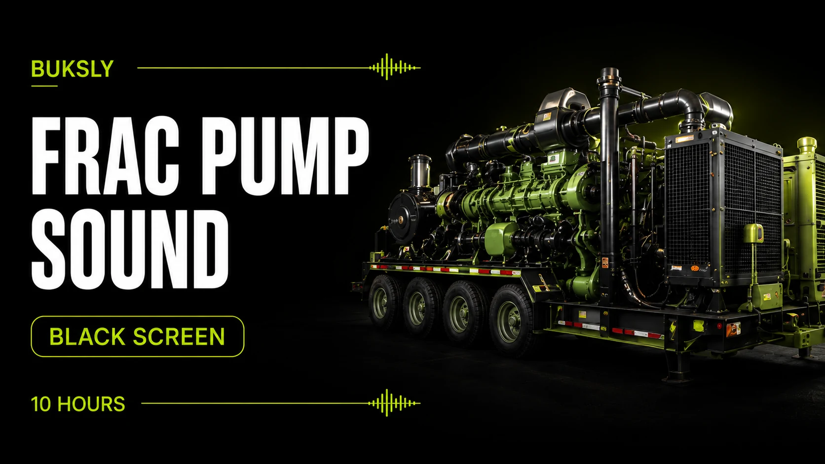 Frac Pump Sound Black Screen 10 Hours — Episode 2 cover image