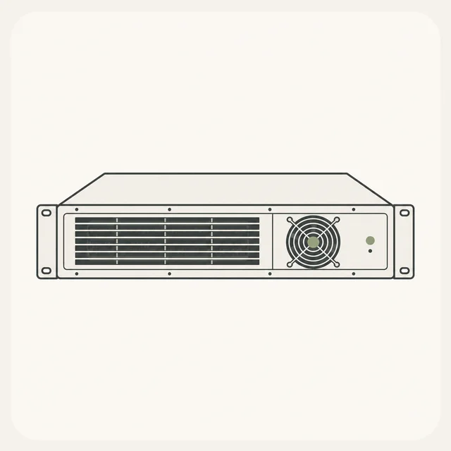 Industrial Rackmount Air Conditioner Black Screen 10 Hours