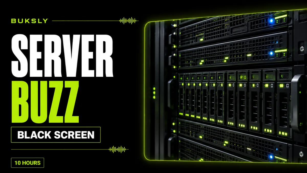 Server Buzz Black Screen 10 Hours — Episode 1 cover image